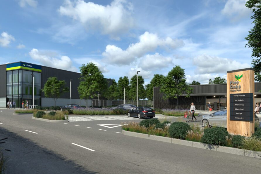 D2 are sole agents on the new business park planned for the site of the former JEP offices